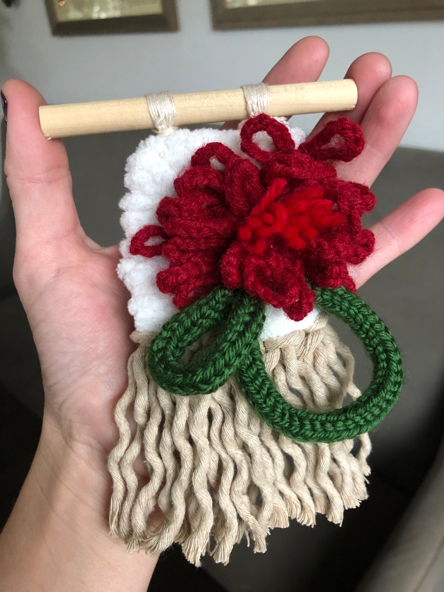 Mini Weaving - Christmas